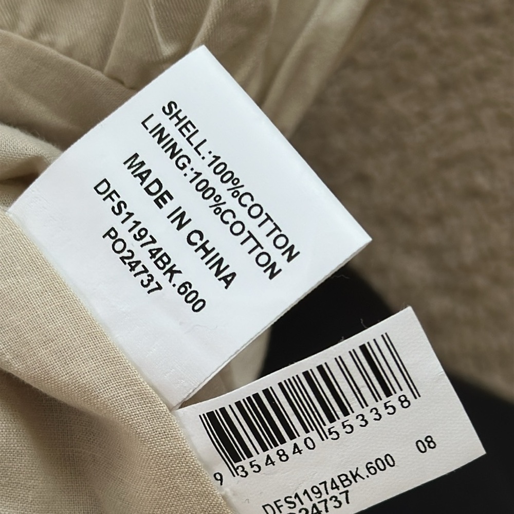 DISSH Black and Cream Strapless Mini Dress - Picture 7 of 14